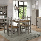 Solid Wood Dining Chairs (Set of 2) Farmhouse - Corona Collection