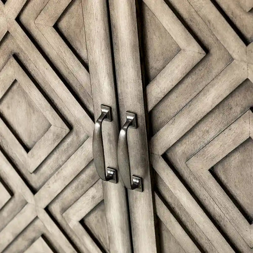 Angel Traditional Distressed Storage Sideboard with Adjustable Shelves by HULALA HOME