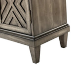 Angel Traditional Distressed Storage Sideboard with Adjustable Shelves by HULALA HOME