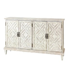 Angel Traditional Distressed Storage Sideboard with Adjustable Shelves by HULALA HOME