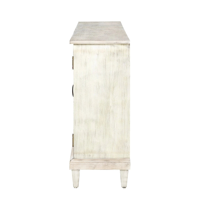 Angel Traditional Distressed Storage Sideboard with Adjustable Shelves by HULALA HOME