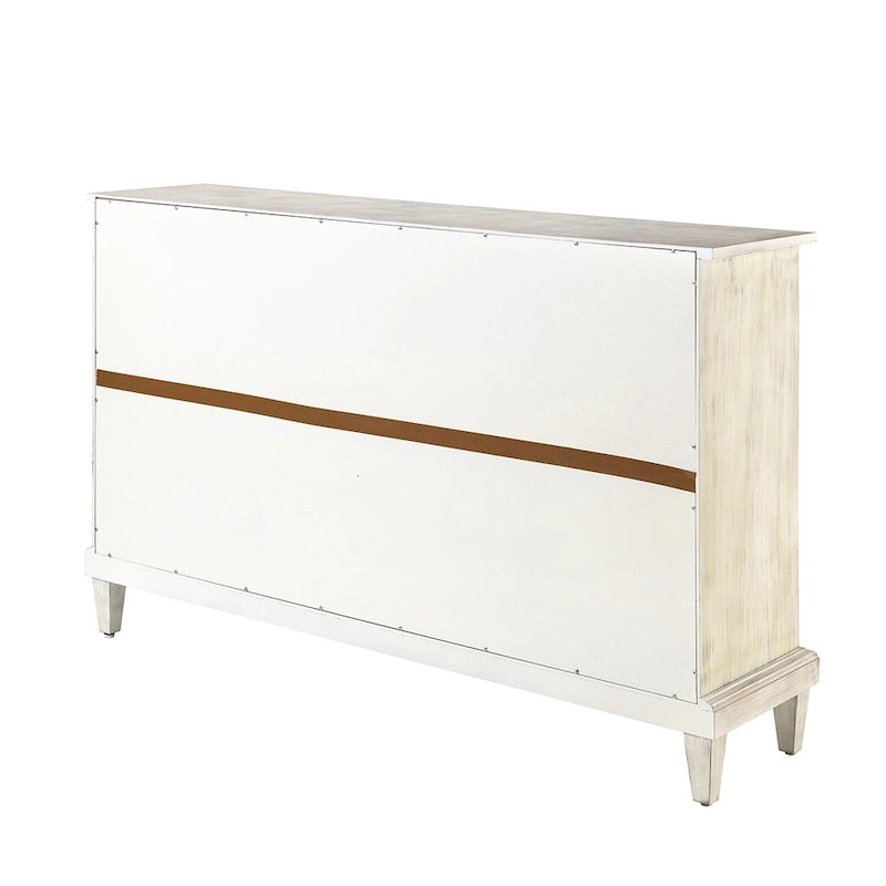 Angel Traditional Distressed Storage Sideboard with Adjustable Shelves by HULALA HOME