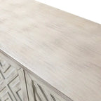 Angel Traditional Distressed Storage Sideboard with Adjustable Shelves by HULALA HOME