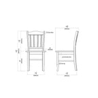 Shaker Side Dining Chairs (Set of 2)