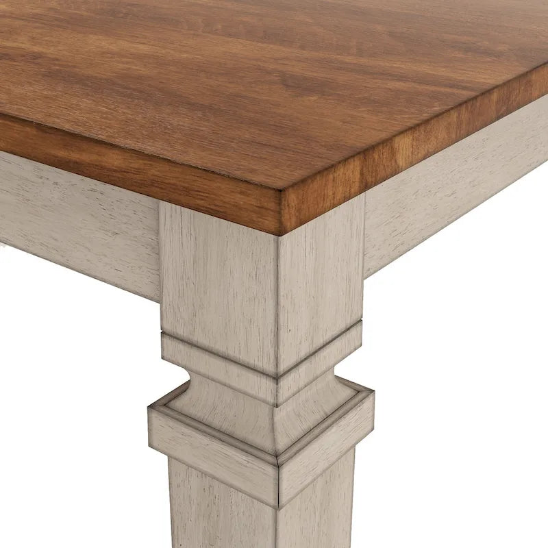 Elena Wood Counter Height Dining Table by iNSPIRE Q Classic