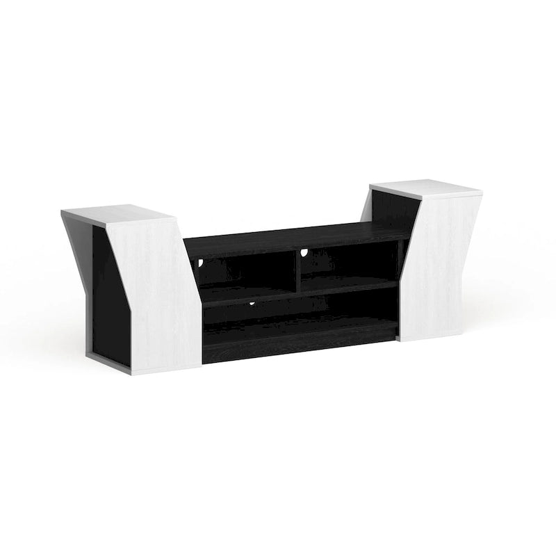 Tai Contemporary 71-inch 3-Open Shelf TV Console by Furniture of America