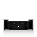 Tai Contemporary 71-inch 3-Open Shelf TV Console by Furniture of America