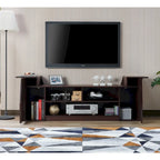 Tai Contemporary 71-inch 3-Open Shelf TV Console by Furniture of America