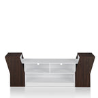 Tai Contemporary 71-inch 3-Open Shelf TV Console by Furniture of America