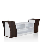 Tai Contemporary 71-inch 3-Open Shelf TV Console by Furniture of America