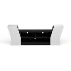 Tai Contemporary 71-inch 3-Open Shelf TV Console by Furniture of America