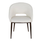 Carson Carrington Vika Upholstered Dining Chair with Copper Metal Legs