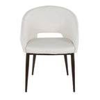 Carson Carrington Vika Upholstered Dining Chair with Copper Metal Legs