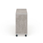 Furniture of America Sene Contemporary 4-shelf Rolling Buffet