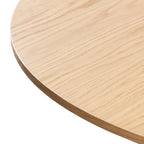 Solid Wood 52 Round Dining Table for 6 People Nordic style - 52*30