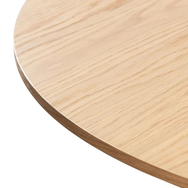 Solid Wood 52 Round Dining Table for 6 People Nordic style - 52*30