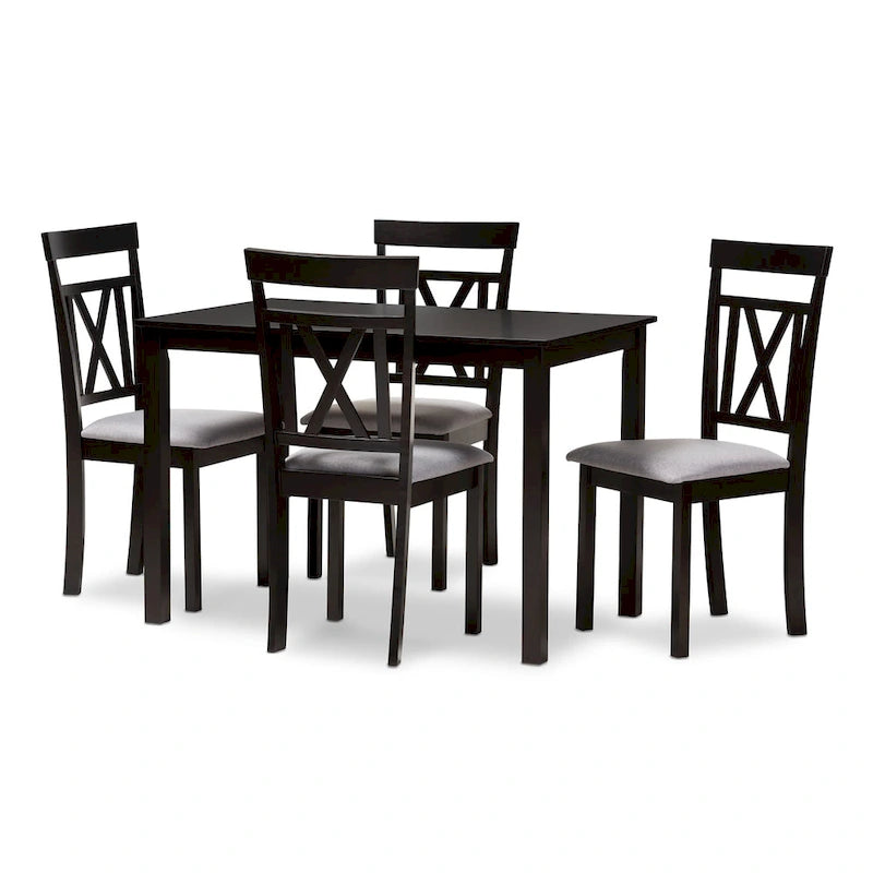 Copper Grove Echium Contemporary 5-Piece Dining Set
