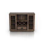 DH BASIC Industrial 7-shelf Buffet with Wine Bottle Storage by Denhour