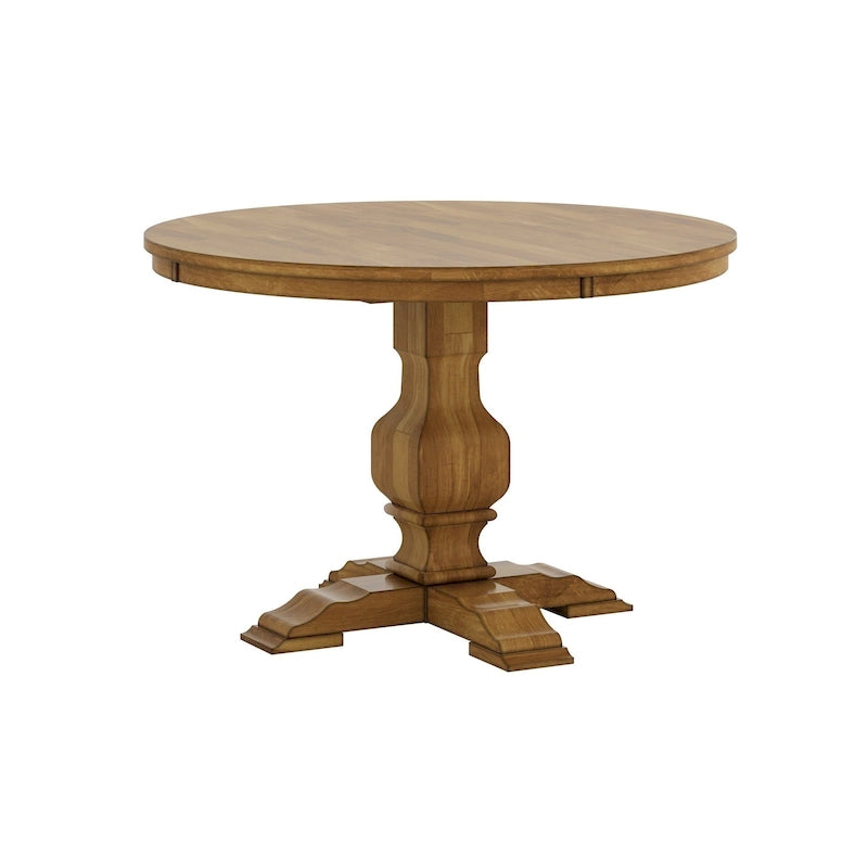 Eleanor Two-tone Round Top Dining Table by iNSPIRE Q Classic