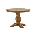 Eleanor Two-tone Round Top Dining Table by iNSPIRE Q Classic
