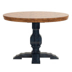 Eleanor Two-tone Round Top Dining Table by iNSPIRE Q Classic