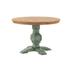 Eleanor Two-tone Round Top Dining Table by iNSPIRE Q Classic