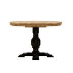 Eleanor Two-tone Round Top Dining Table by iNSPIRE Q Classic