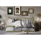 Aine Twin Metal Daybed with Trundle