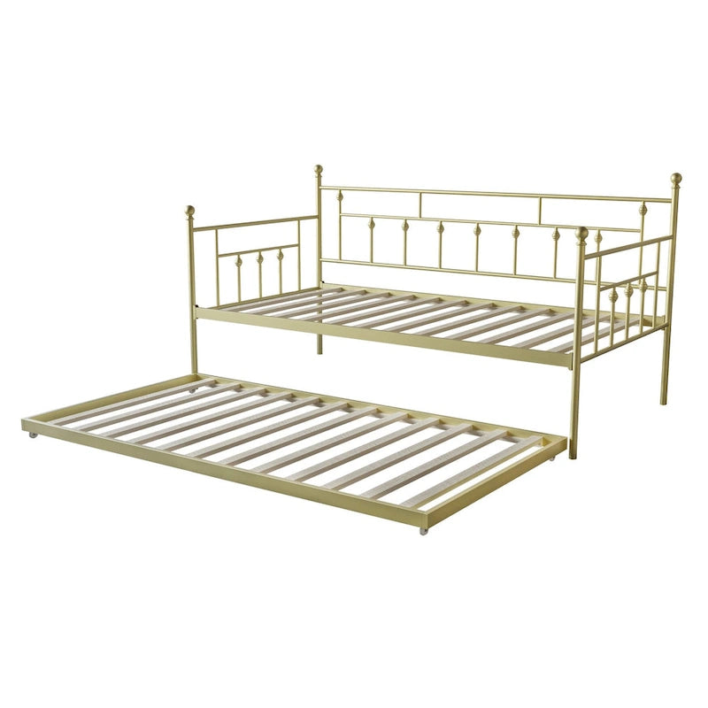 Aine Twin Metal Daybed with Trundle