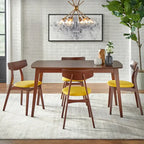 Simple Living Solid Beechwood Cadiz 5-piece Dining Set