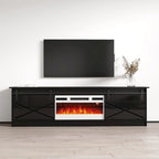 Granero WH-EF Electric Fireplace 79 TV Stand