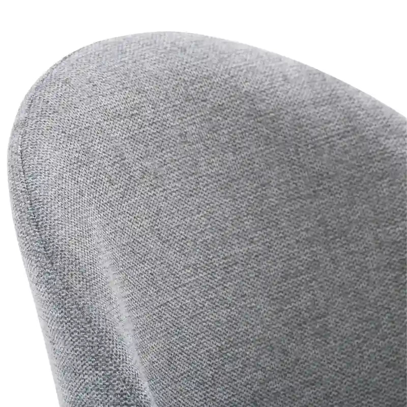 Nyla Upholstered Dining Chair With Black Legs, Set of 2