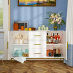 47.2W x 29.3H Sideboard Serving Buffet Storage Cabinet Cupboard