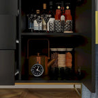 47.2W x 29.3H Sideboard Serving Buffet Storage Cabinet Cupboard