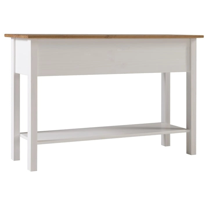 Wood Hall Table Console 3 Drawers Corona