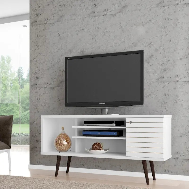 Manhattan Comfort Liberty 5-shelf Media Console Cabinet
