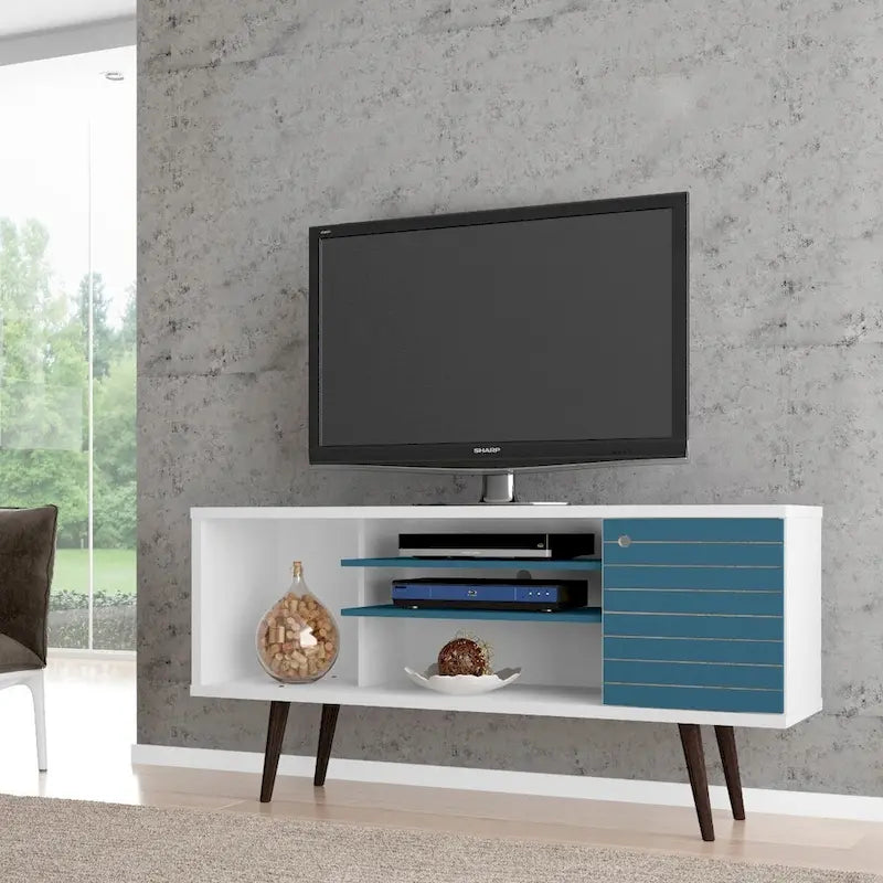 Manhattan Comfort Liberty 5-shelf Media Console Cabinet