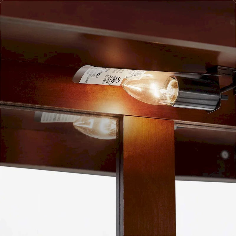 Curio Cabinet Lighted Curio Diapaly Cabinet with Adjustable Shelves