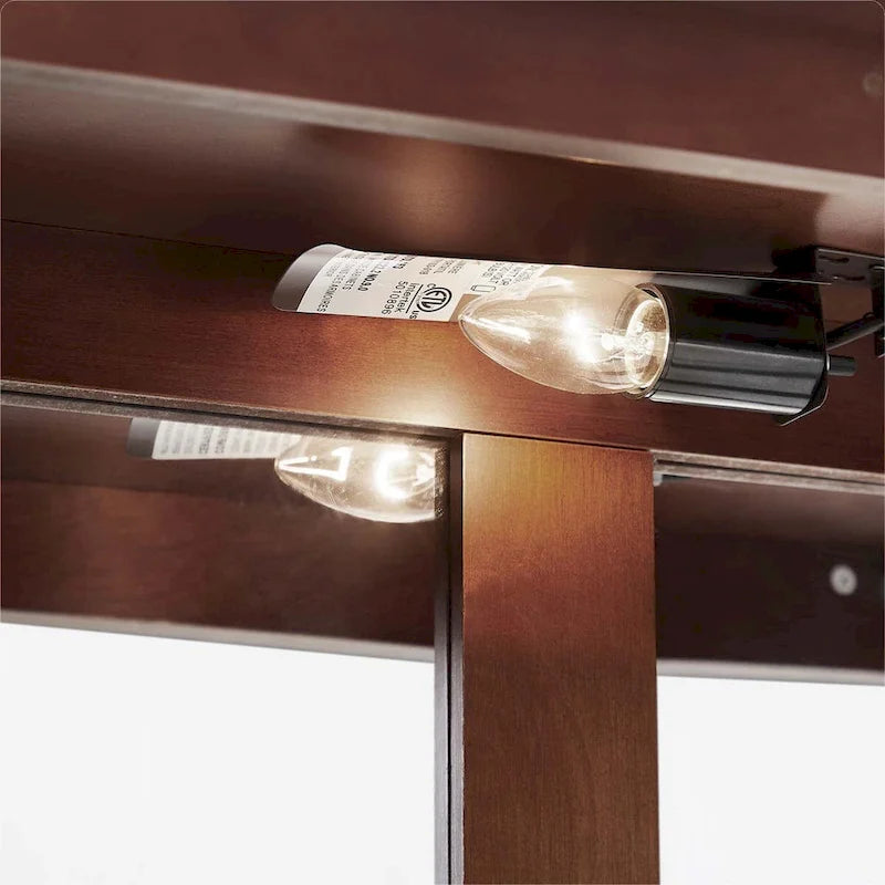 Curio Cabinet Lighted Curio Diapaly Cabinet with Adjustable Shelves