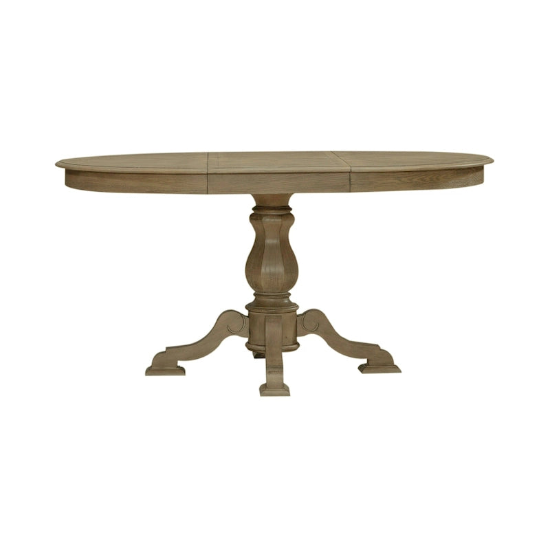 Magnolia Manor 5 Piece Pedestal Table Set