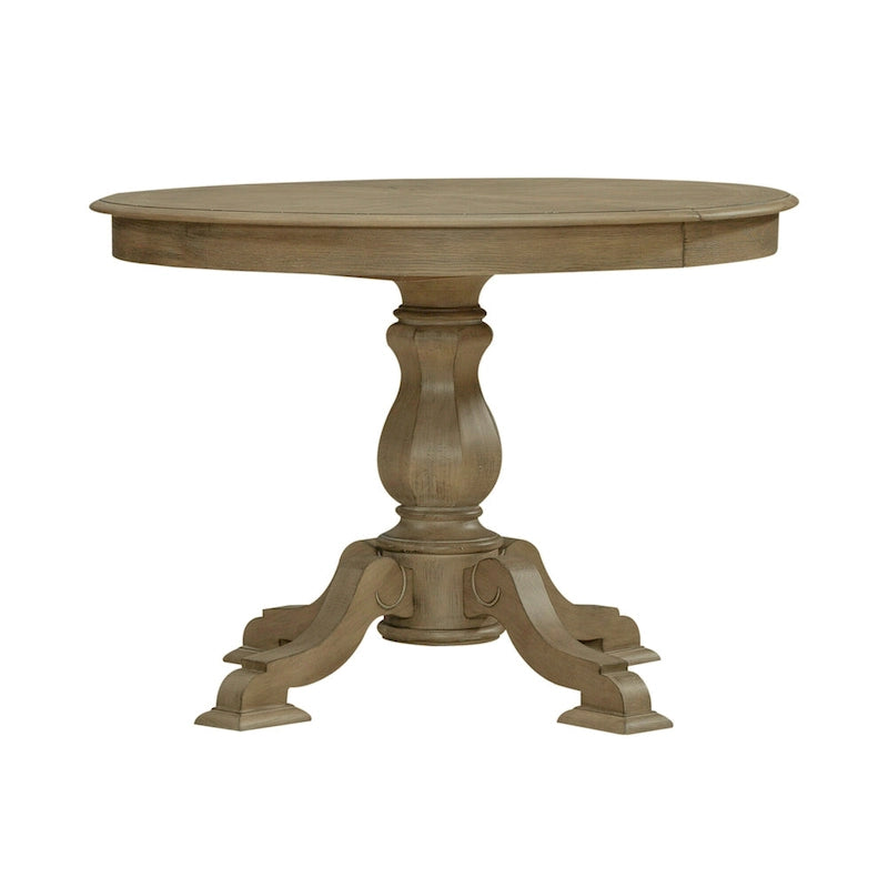 Magnolia Manor 5 Piece Pedestal Table Set