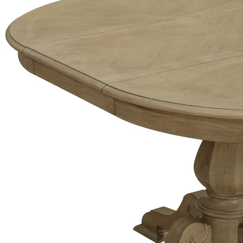 Magnolia Manor 5 Piece Pedestal Table Set