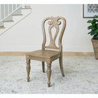 Magnolia Manor 5 Piece Pedestal Table Set