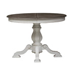 Magnolia Manor 5 Piece Pedestal Table Set