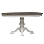 Magnolia Manor 5 Piece Pedestal Table Set