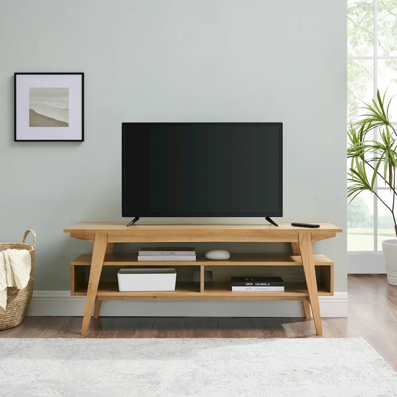 Middlebrook Contemporary Solid Wood Minimal 47-inch TV Stand
