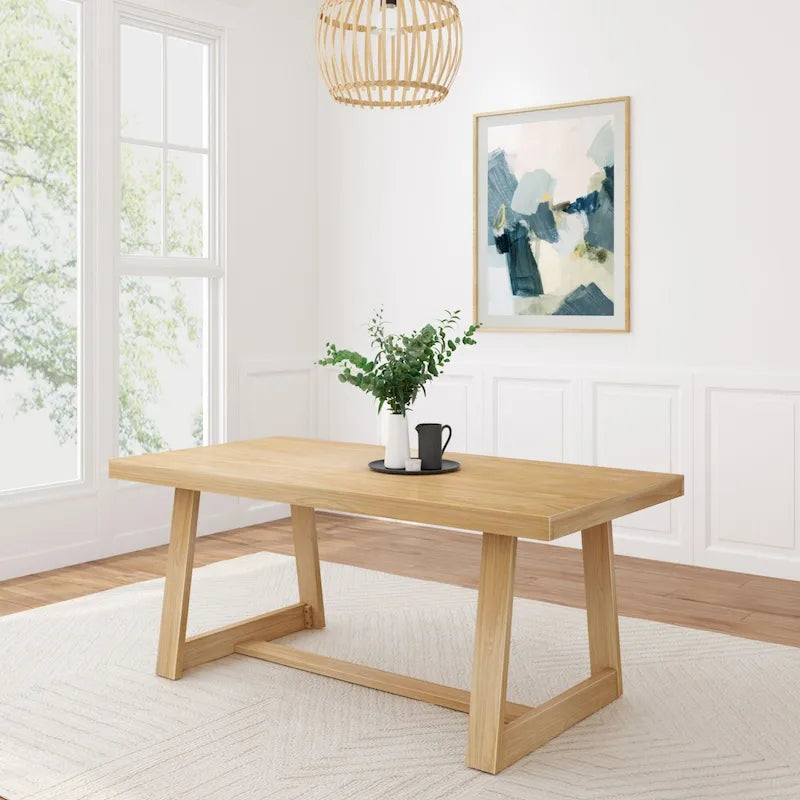 Plank and Beam Classic Solid Wood Dining Table - 72