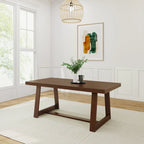 Plank and Beam Classic Solid Wood Dining Table - 72