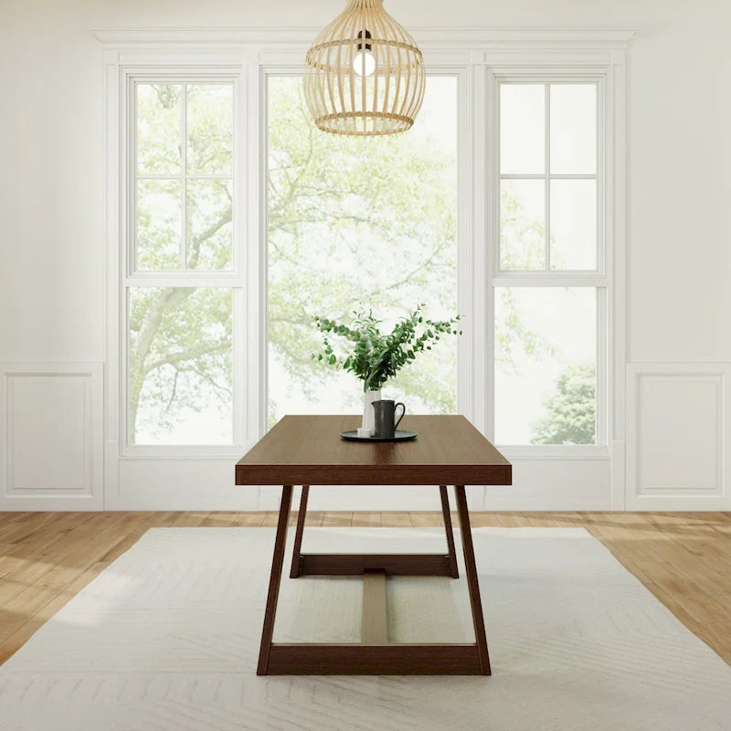 Plank and Beam Classic Solid Wood Dining Table - 72