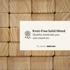 Plank and Beam Classic Solid Wood Dining Table - 72